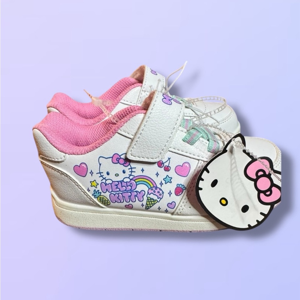 Hello Kitty Kids Shoes - White and Pink